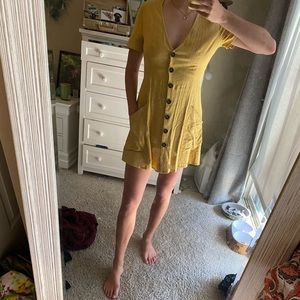 Yellow dress
